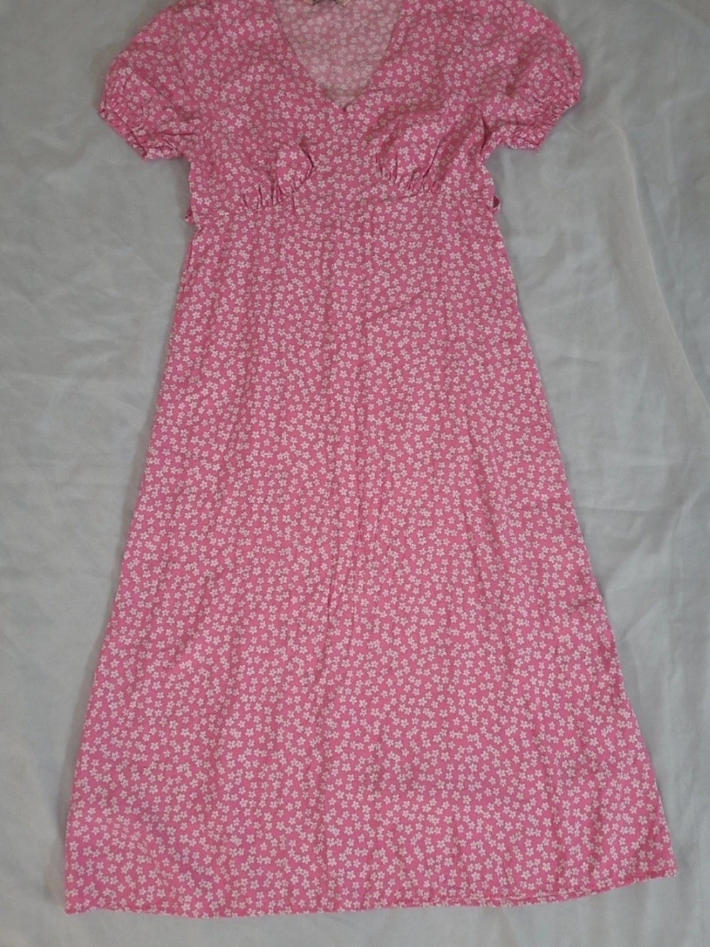 SO Pink Floral Maxi Dress